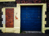Derelict Blue Door