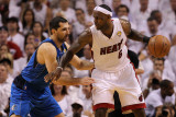 Buy Dallas Mavericks v Miami Heat - Game One, Miami, FL - MAY 31: LeBron James and Peja Stojakovic at AllPosters.com