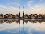 England, London, Royal Victoria Docks