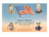 Service Men, Text of Pledge of Allegiance