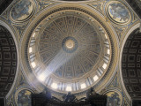 Interior View of the Dome of St. Peter's Basilica, Vatican, Rome, Italy