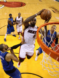 Dallas Mavericks v Miami Heat - Game One, Miami, FL - MAY 31: LeBron James and Tyson Chandler