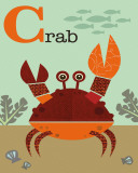 Crab Art Print