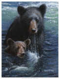 Buy Bearly Swimming at AllPosters.com