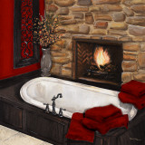Buy Fireplace Bath I at AllPosters.com