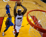 Dallas Mavericks v Miami Heat - Game Two, Miami, FL - JUNE 02: LeBron James
