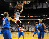 Dallas Mavericks v Miami Heat - Game Two, Miami, FL - JUNE 02: Dwyane Wade, Dirk Nowitzki and Jason