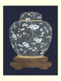 Blue & White Ginger Jar I