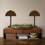 Brown Deco Lamps
