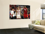 Miami Heat v Chicago Bulls - Game Five, Chicago, IL - MAY 26: Derrick Rose and LeBron James