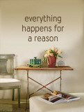 Everything Happens for a Reason - Brown Wall Decal