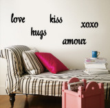 Buy Love, Hugs, Kiss, Amour, xoxo at AllPosters.com