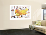 Peoples Of The Soviet Union Map 1976