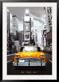 New York Taxi No. 1 Framed Poster