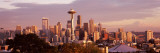 City Viewed From Queen Anne Hill, Space Needle, Seattle, King County, Washington State, USA 2010