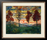 Four Trees, 1917