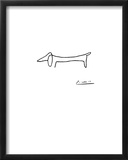 The Dog Framed Art Print