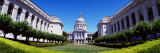Formal Garden in Front of a Government Building, San Francisco City Hall, San Francisco, California