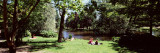 People Resting in a Park, Vondelpark, Amsterdam, North Holland, Netherlands