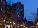 Buildings in a City, Hanover Street, North End, Boston, Massachusetts, USA