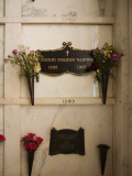 Memorial Plaque of Rudolf Valentino in Hollywood Forever Cemetery, Santa Monica Boulevard
