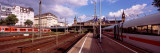 Buy Train at a Railroad Station, Central Station, Hamburg, Germany at AllPosters.com