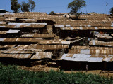 Buy Huts in a Shanty Town, Kibera, Nairobi, Kenya at AllPosters.com