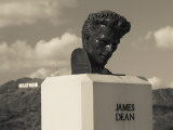 Bust of Actor James Dean, Griffith Park Observatory, Los Angeles, California, USA