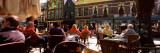 People at a Sidewalk Cafe, Delft, South Holland, Netherlands