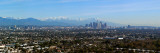 City with Mountains in the Background, Los Angeles, California, USA 2010
