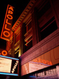 Buy Low Angle View of a Theatre Lit Up at Night, Apollo Theater, Harlem, Manhattan, New York City at AllPosters.com