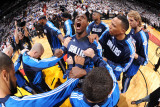 Dallas Mavericks v Miami Heat - Game Six, Miami, FL - June 12: Ian Mahinmi, Shawn Marion, Jason Kid