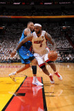Dallas Mavericks v Miami Heat - Game Six, Miami, FL - June 12: LeBron James and Shawn Marion