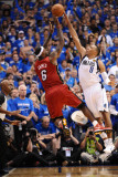 Miami Heat v Dallas Mavericks - Game Three, Dallas, TX -June 5: Shawn Marion and LeBron James