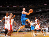 Dallas Mavericks v Miami Heat - Game Six, Miami, FL - June 12: Jose Juan Berea and Mario Chalmers