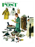 "Checklist for Summer Camp," Saturday Evening Post Cover, June 24, 1961