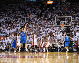 Dallas Mavericks v Miami Heat - Game Six, Miami, FL - June 12: Dirk Nowitzki and Chris Bosh