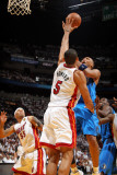 Dallas Mavericks v Miami Heat - Game Six, Miami, FL - June 12: Juwan Howard and Shawn Marion