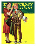 "First Date," Saturday Evening Post Cover, February 15, 1941