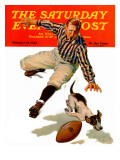 Buy "Dog on the Field," Saturday Evening Post Cover, October 18, 1941 at AllPosters.com