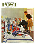 Buy "Housecall," Saturday Evening Post Cover, February 27, 1960 at AllPosters.com