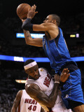 Dallas Mavericks v Miami Heat - Game Six, Miami, FL - June 12: Shawn Marion and LeBron James