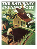 "Re print of "Spring 1942"," Saturday Evening Post Cover, April 18, 1942
