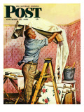 "Renegade Wallpaper," Saturday Evening Post Cover, November 26, 1949
