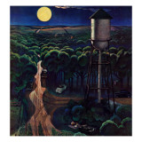 Buy "Lovers' Lane, Falls City, Nebraska," May 24, 1947 at AllPosters.com
