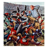 "Football Pile-up," October 23, 1948