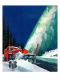 Buy "Highway Snowplow," January 18, 1941 at AllPosters.com