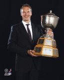 Nicklas Lidstrom with the James Norris Memorial Trophy