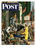 "Returning Home From College," Saturday Evening Post Cover, June 5, 1948