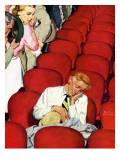 Buy "Man Asleep in Theater," July 27, 1940 at AllPosters.com